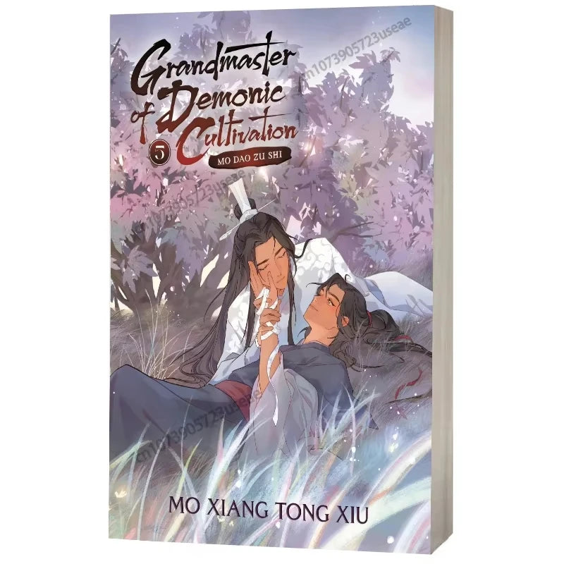 Volume 1-5 English comic book grandmaster of demonie cultivation Dan Mei fantasy novel MO DAO ZU SHI libros de manga  books