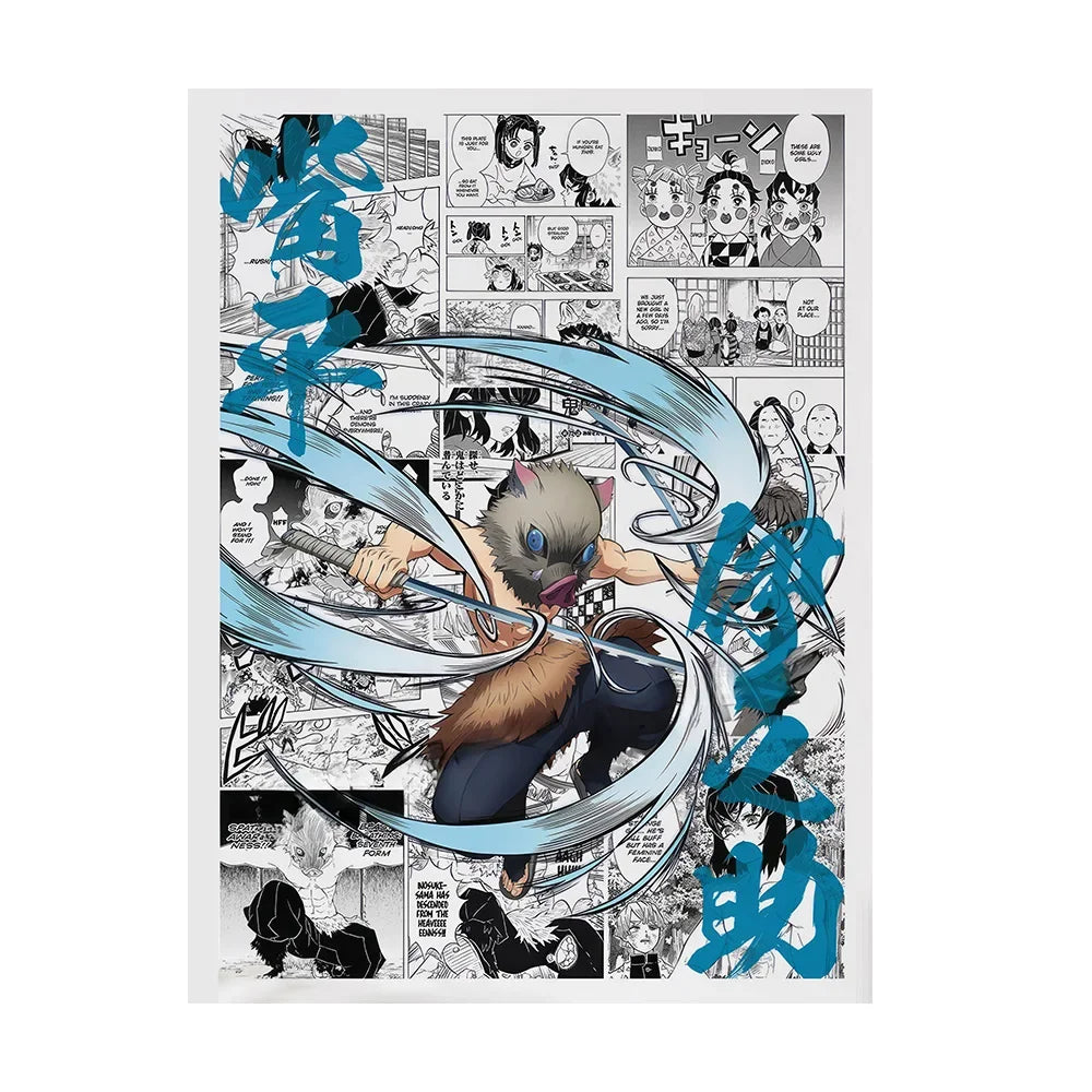 Demon slayer Wall Art Poster Demon slayer Canvas Art Prints Demon slayer Wall Decor Picture Demon slayer Canvas Painting