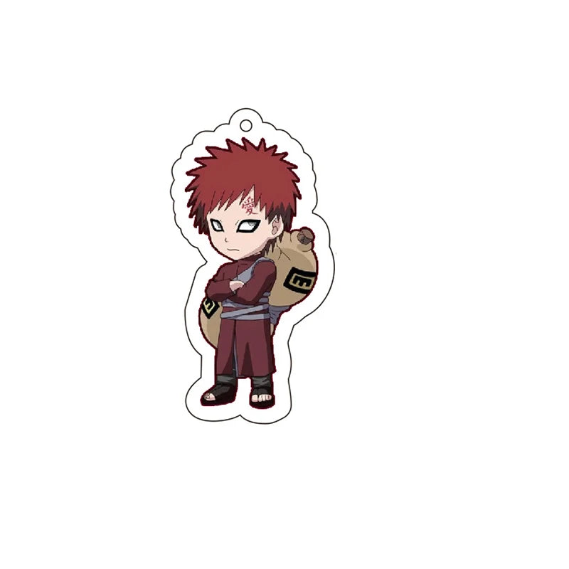 Anime Naruto Akatsuki Uchiha Itachi Acrylic Gift Girl Pendant Jewelry Cute Creative Keychain Fashion Bag Ornaments Key Ring