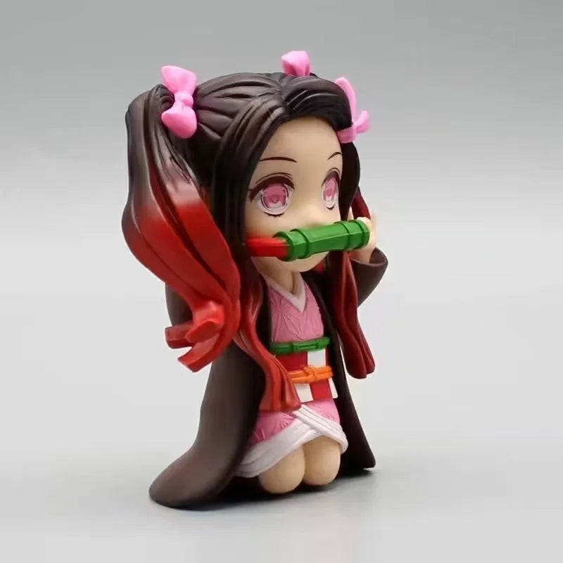 Japanese anime Demon Slayer Funny cartoon shaped desktop ornament wacky anime merchandise small gift