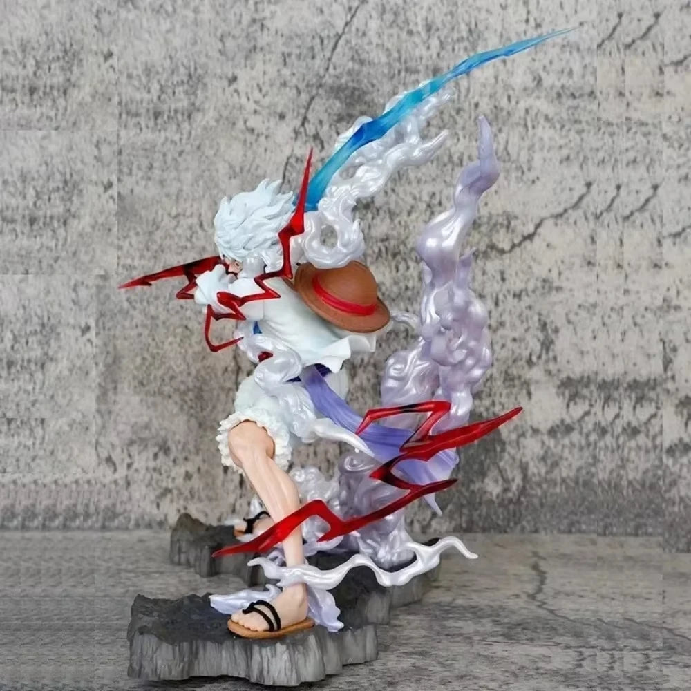 One Piece Nica Luffy Figure Fifth Gear Series 28cm PVC Action Figurine Model Statue Toys Decoration Ornament Kids Christmas Gift