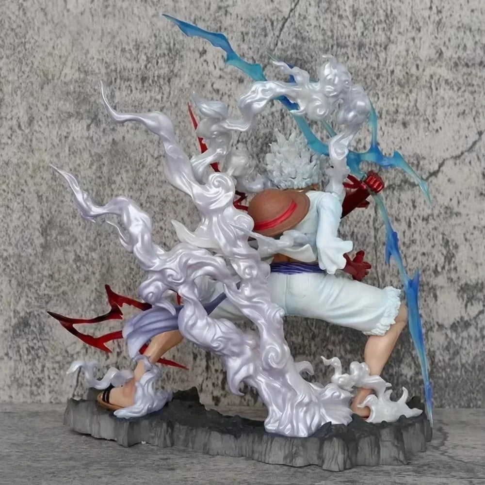 One Piece Nica Luffy Figure Fifth Gear Series 28cm PVC Action Figurine Model Statue Toys Decoration Ornament Kids Christmas Gift