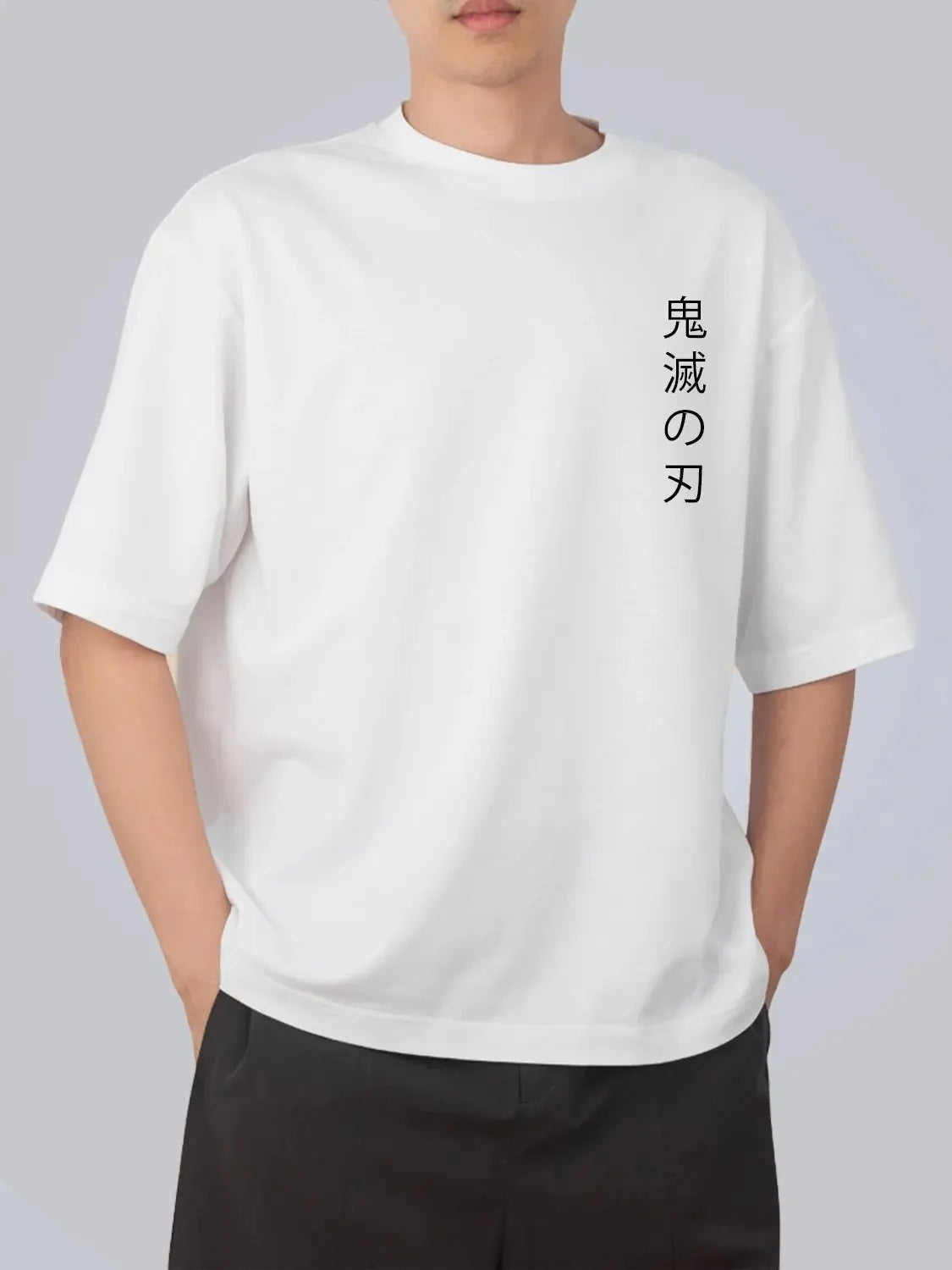 Demon Slayer Anime Printed T-shirt Men Women Short Sleeve Cotton Graphic Tee Summer Casual Tops Y2k Clothes Oversized Streetwear