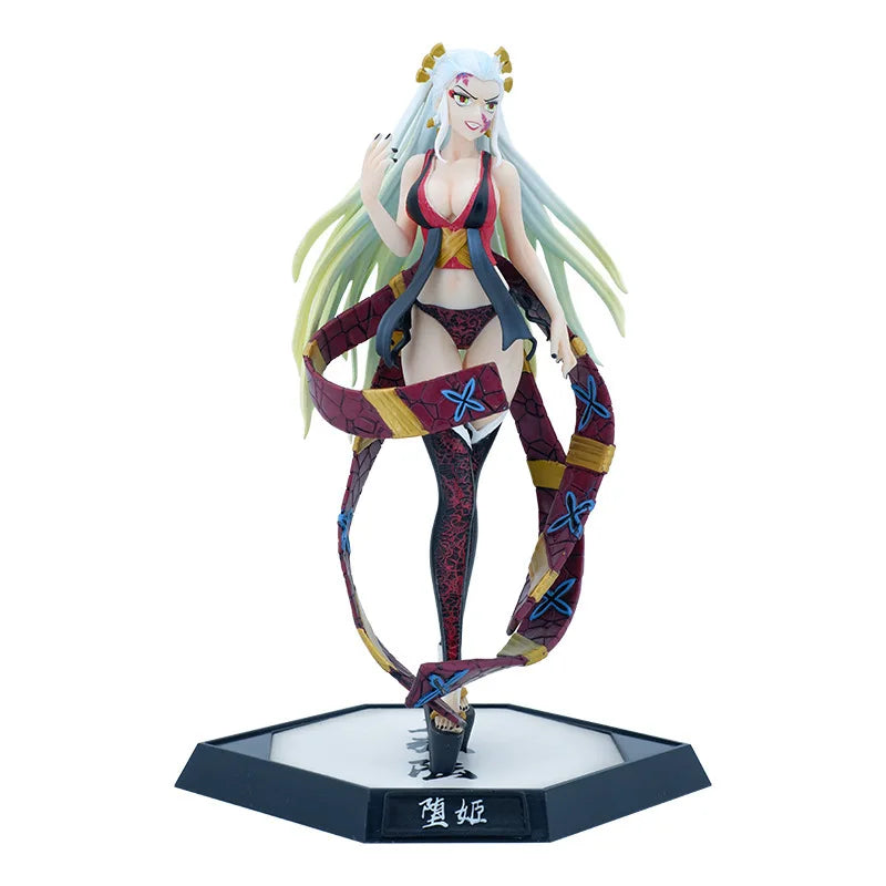 The Demon Slayer Blade Twelve Ghosts Month Gk, Ji Guoyuan One Black Death Mou Yufu Taro Fallen Hime Handheld Model Ornament Gift