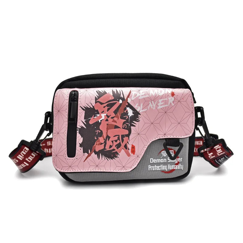 Anime Crossbody Bag Male Students Anime One Piece Attack on Titan Naruto Personalized Small Shoulder Bag handbag fashion gift