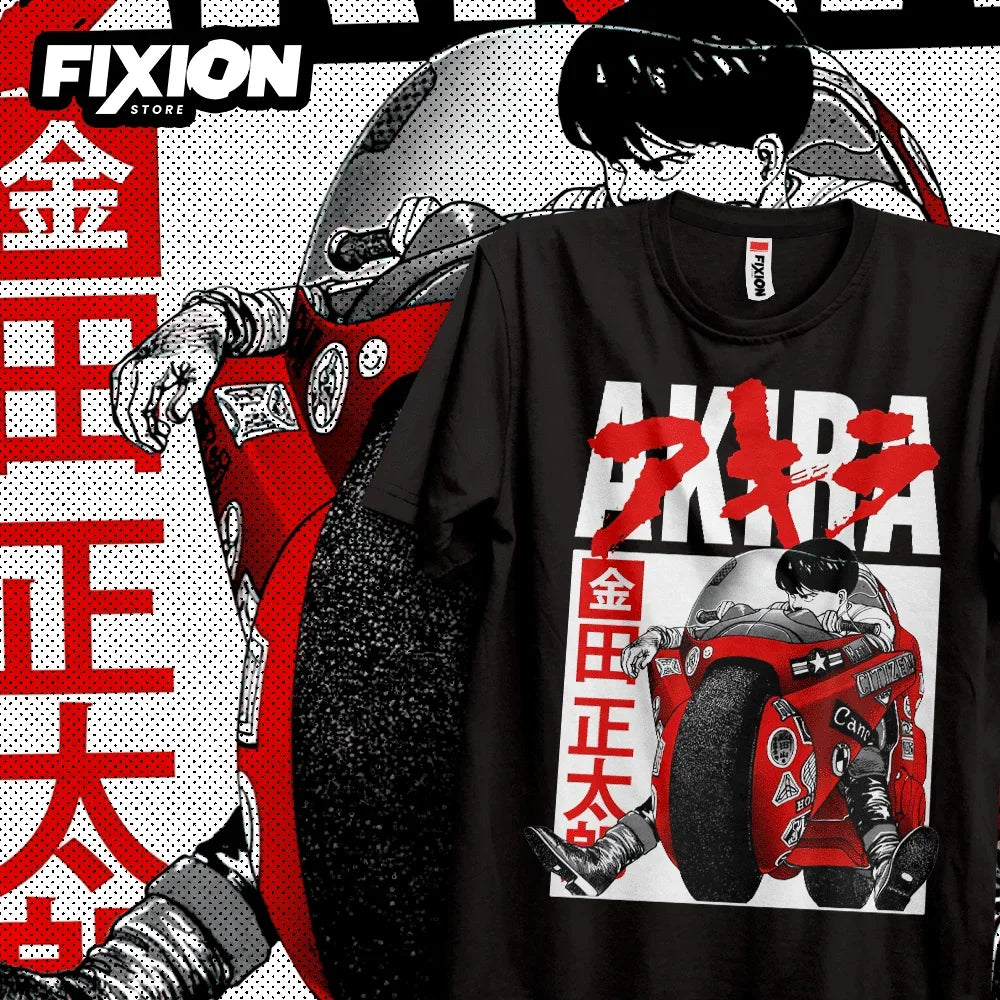Manga T-shirt Akira – Moto – Nuevos Diciembre! Anime Tee