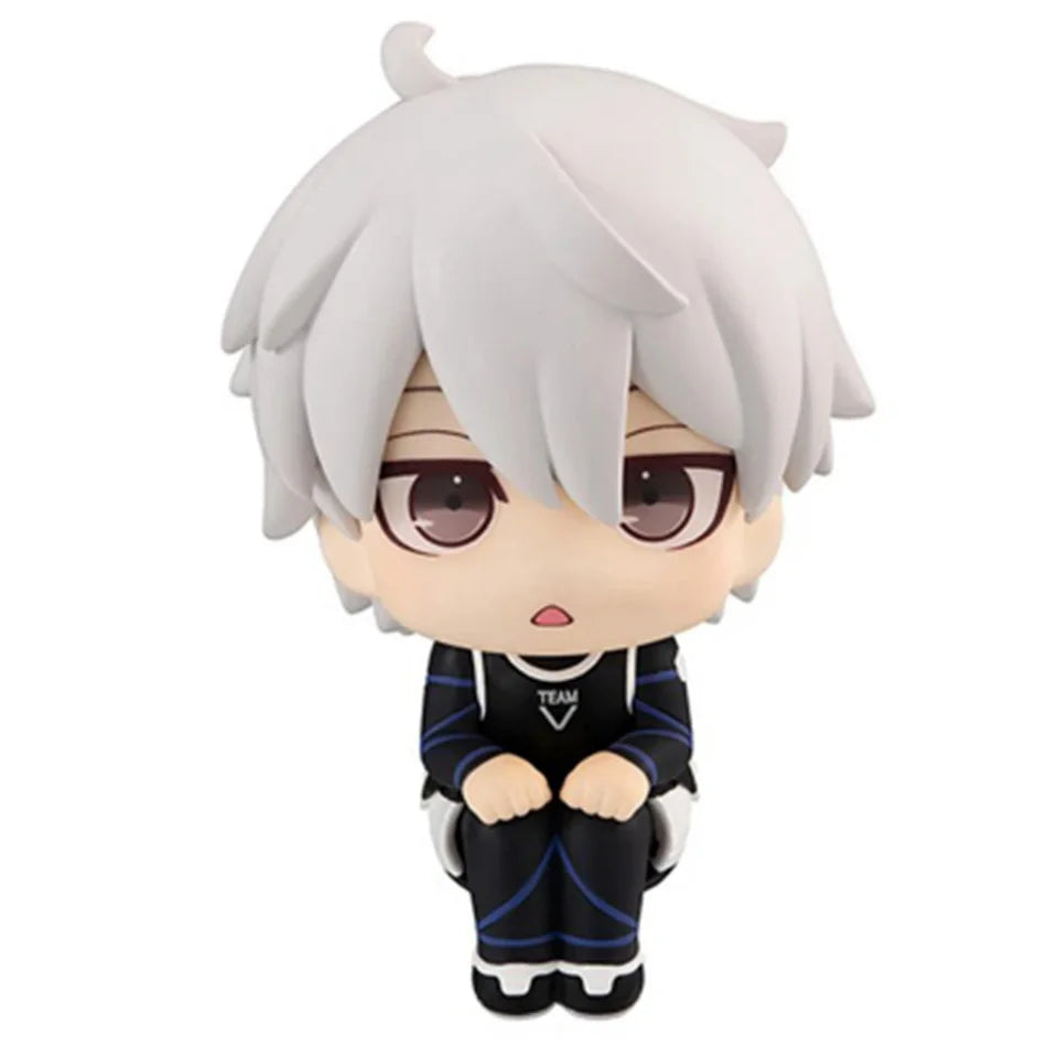 Anime action characters Isagi, yoachi, Chigiri, Hyoma, Bachira, Meguru, Nagi, Seishiro