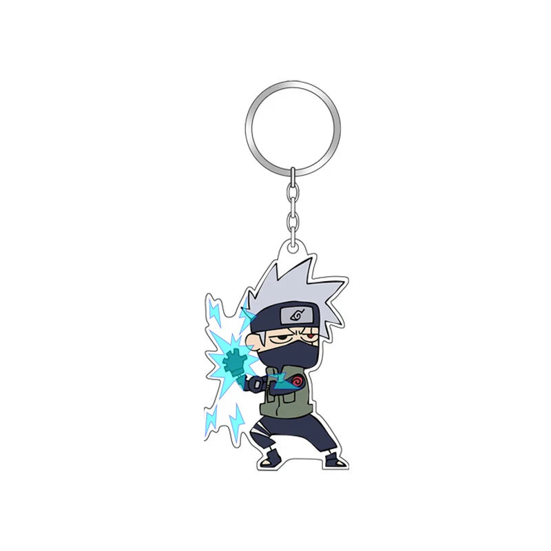 Anime Naruto Akatsuki Uchiha Itachi Acrylic Gift Girl Pendant Jewelry Cute Creative Keychain Fashion Bag Ornaments Key Ring