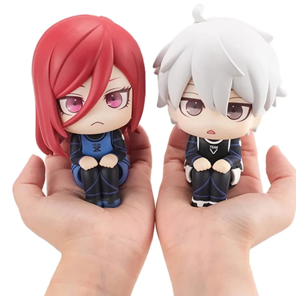Anime action characters Isagi, yoachi, Chigiri, Hyoma, Bachira, Meguru, Nagi, Seishiro