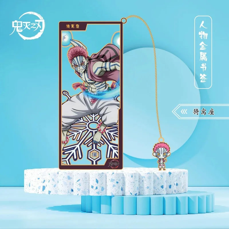 Demon Slayer Tanjiro Kamado Giyu Tomioka Exquisite Creative Cartoon Metal Hollow Bookmark Personality Simple High-Value Bookmark
