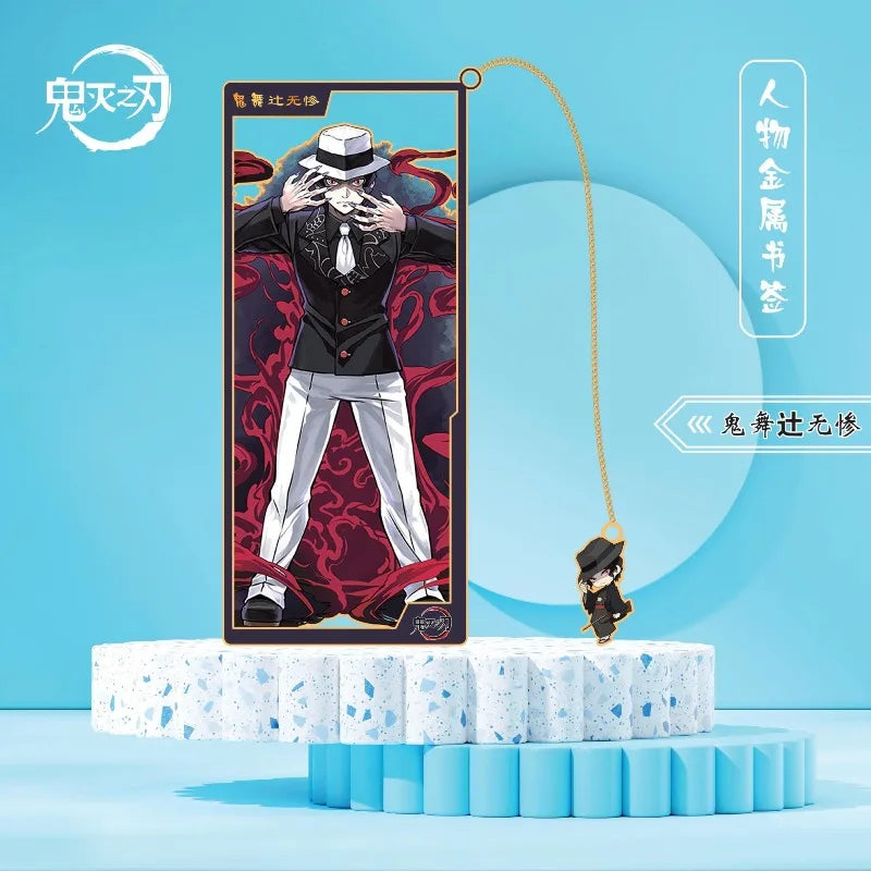 Demon Slayer Tanjiro Kamado Giyu Tomioka Exquisite Creative Cartoon Metal Hollow Bookmark Personality Simple High-Value Bookmark