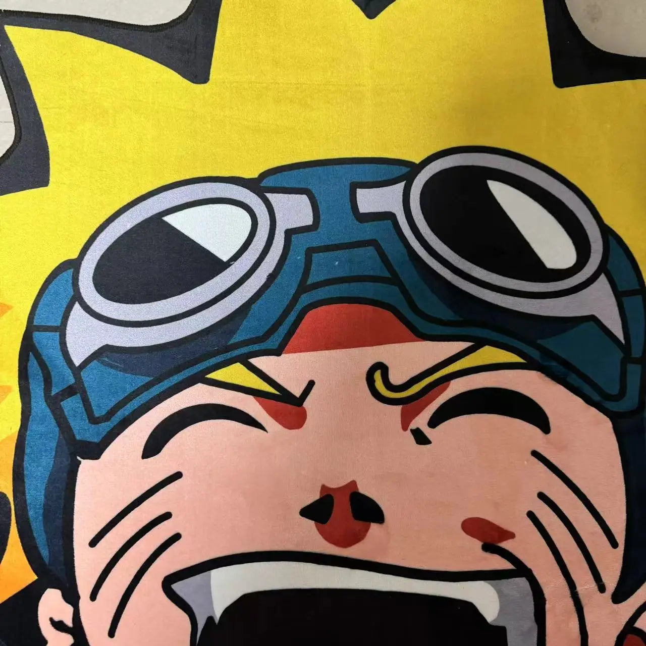 Naruto Uzumaki laugh Irregular Area Manga Anime Rugs Bedroom Home Deco Door Floor Anti-slip Bedside Kids Birthday Gift