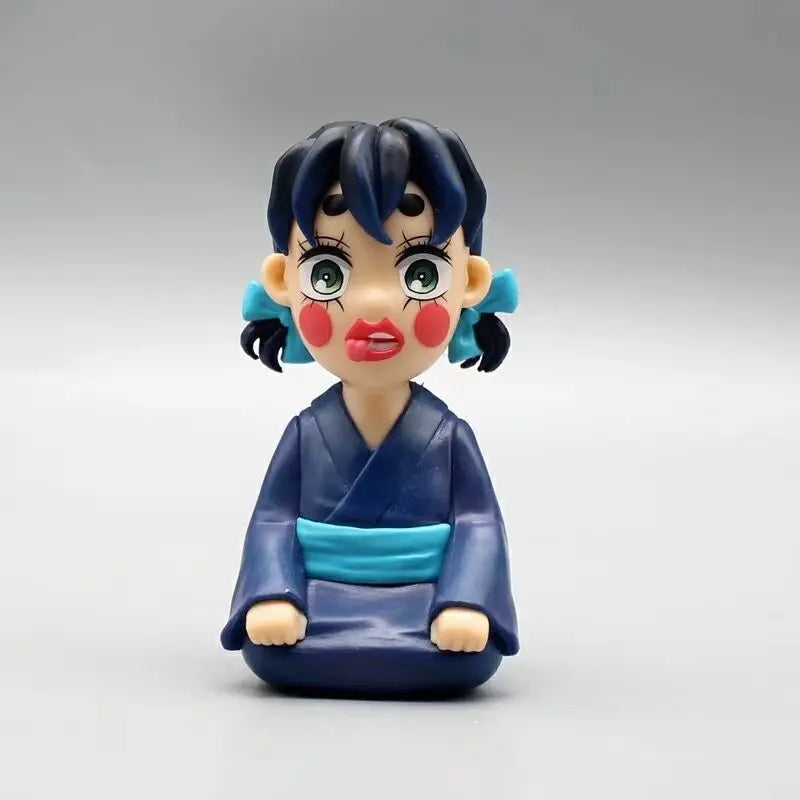 Japanese anime Demon Slayer Funny cartoon shaped desktop ornament wacky anime merchandise small gift