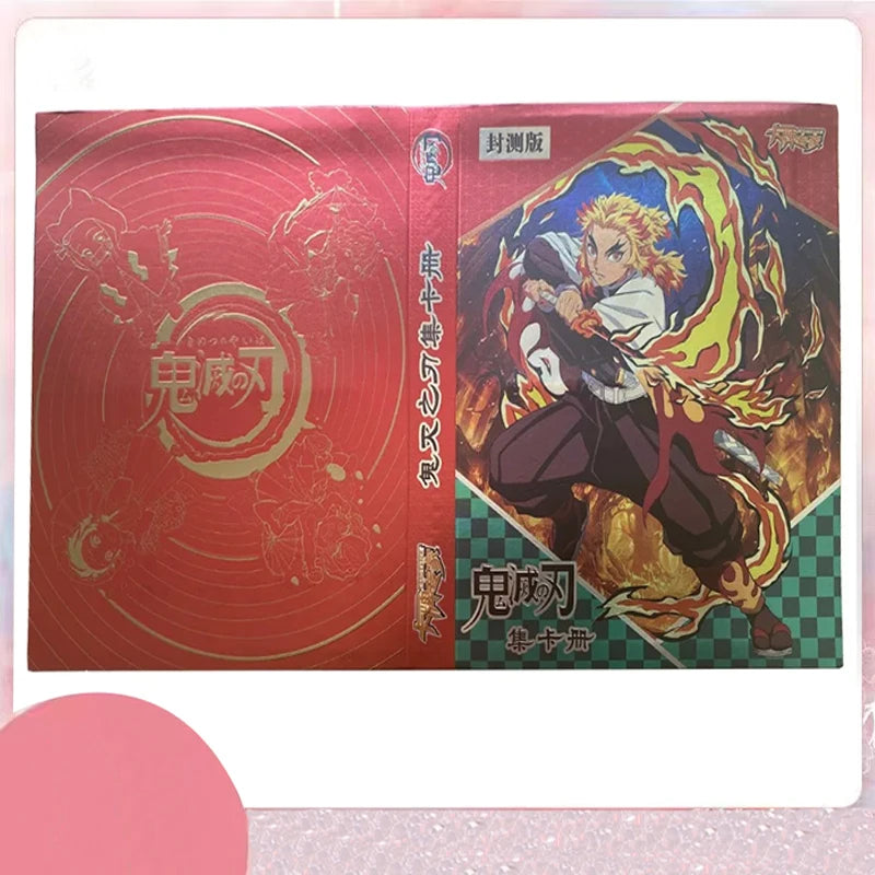 Demon Slayer Full Sets  Rare SSP Colorful Refraction Card Diamond Card Tanjirou Kamado Nezuko Character Collection Card Toys